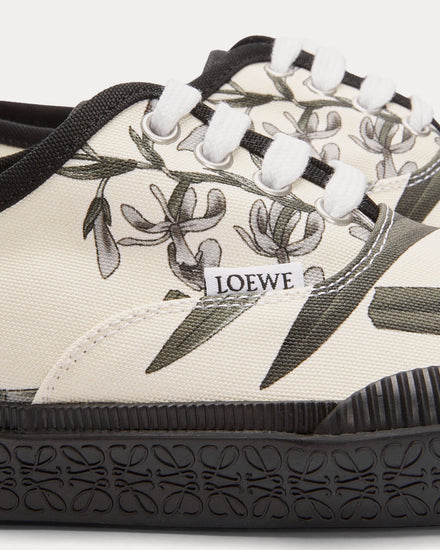 Loewe x Paula's Ibiza Terra Vulca Printed Canvas Multi Low Top Sneakers - 3