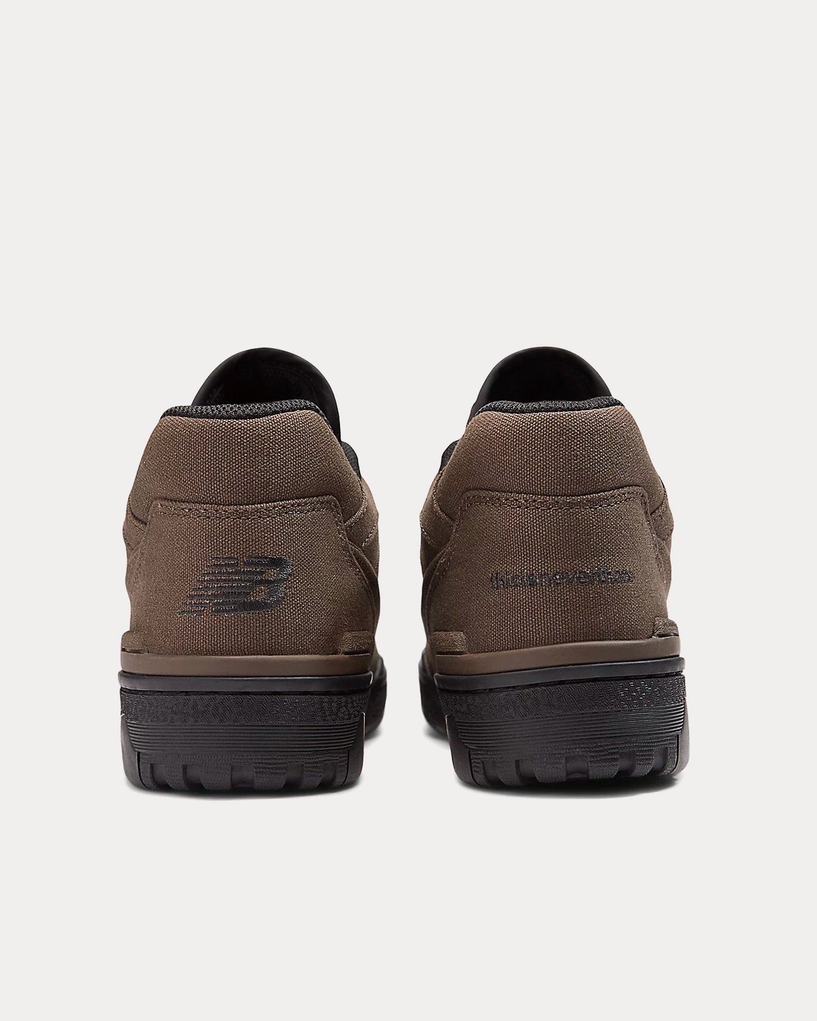 New Balance x thisisneverthat - BB550 Brown / Black Low Top Sneakers