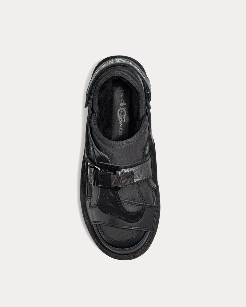 Ugg x Feng Chen Wang Tasman Black Sandals - 2