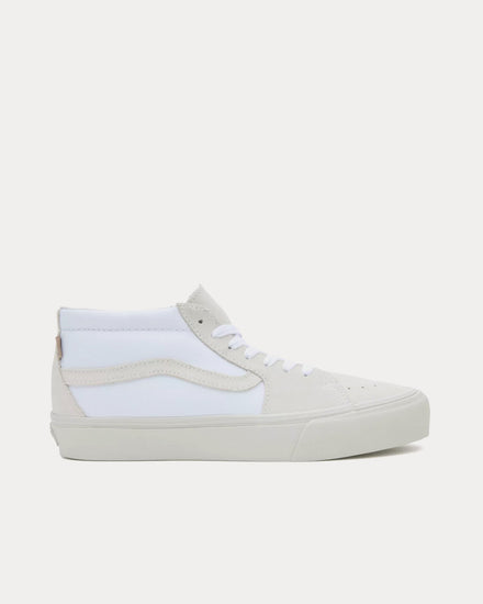 Vans x Jjjjound Sk8-Mid LX White Mid Top Sneakers - 1