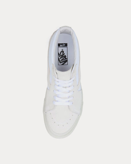 Vans x Jjjjound Sk8-Mid LX White Mid Top Sneakers - 3