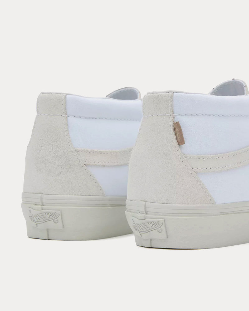 Vans x Jjjjound Sk8-Mid LX White Mid Top Sneakers - 2