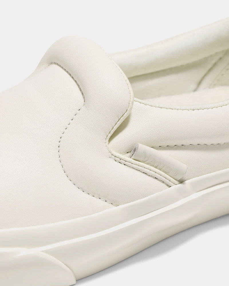 Vans x Proenza Schouler Puffy Ecru Slip On Sneakers - 4
