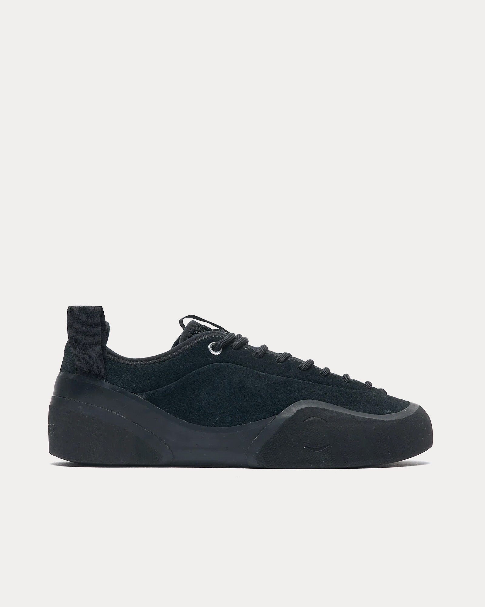 Village PM Men's 1PM Suede Black / Natural Black Low Top Sneakers