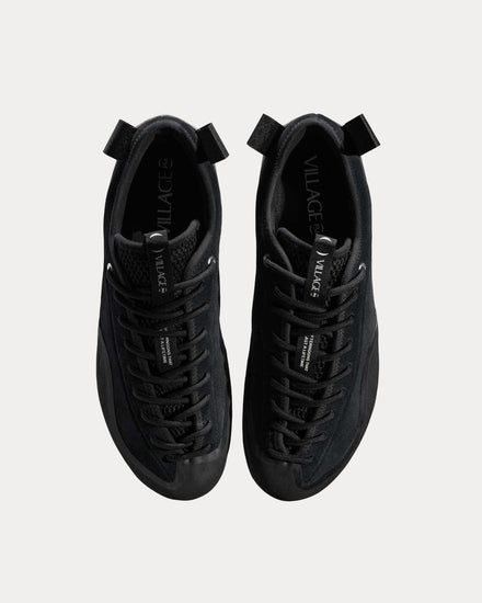 Village PM 1PM Suede Black / Natural Black Low Top Sneakers - 2