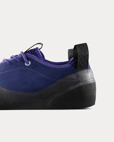 Village PM 1PM Suede Navy Purple / Natural Black Low Top Sneakers - 4