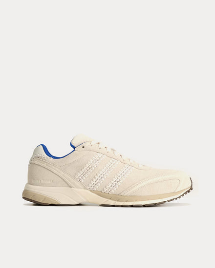 Adidas x Wales Bonner Adizero Adios Suede Wonder White / Dark Brown / Chalk White Low Top Sneakers - 1