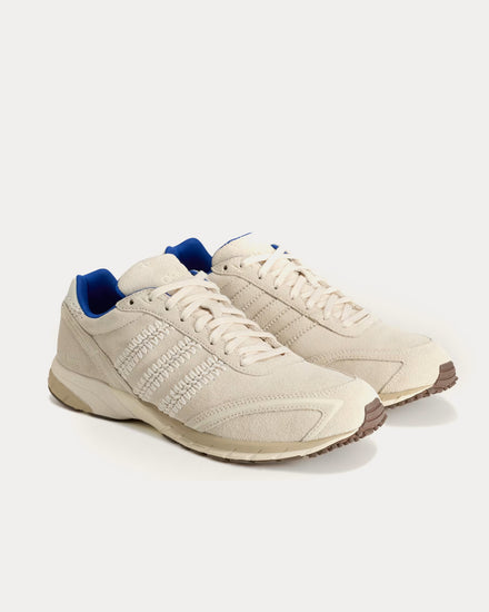 Adidas x Wales Bonner Adizero Adios Suede Wonder White / Dark Brown / Chalk White Low Top Sneakers - 3
