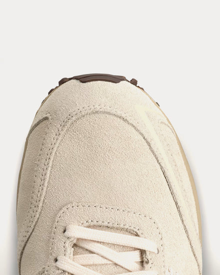 Adidas x Wales Bonner Adizero Adios Suede Wonder White / Dark Brown / Chalk White Low Top Sneakers - 6