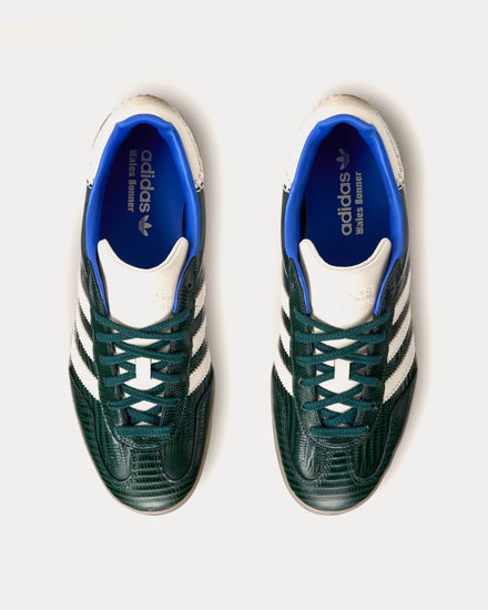 Adidas x Wales Bonner Gazelle Suede Croc Crystal Sky / Green Night / Power Blue Low Top Sneakers - 2