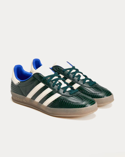 Adidas x Wales Bonner Gazelle Suede Croc Crystal Sky / Green Night / Power Blue Low Top Sneakers - 3