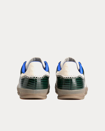 Adidas x Wales Bonner Gazelle Suede Croc Crystal Sky / Green Night / Power Blue Low Top Sneakers - 4