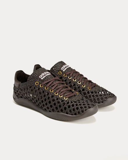 Adidas x Wales Bonner Karintha Basketry Dark Brown / Dark Brown / Dark Brown Low Top Sneakers - 3