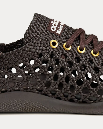 Adidas x Wales Bonner Karintha Basketry Dark Brown / Dark Brown / Dark Brown Low Top Sneakers - 5