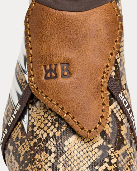 Adidas x Wales Bonner Predator Elite Fold-Over Tongue Firm Ground Brown / Silver Metallic / Bronze Strata Football Boots - 6