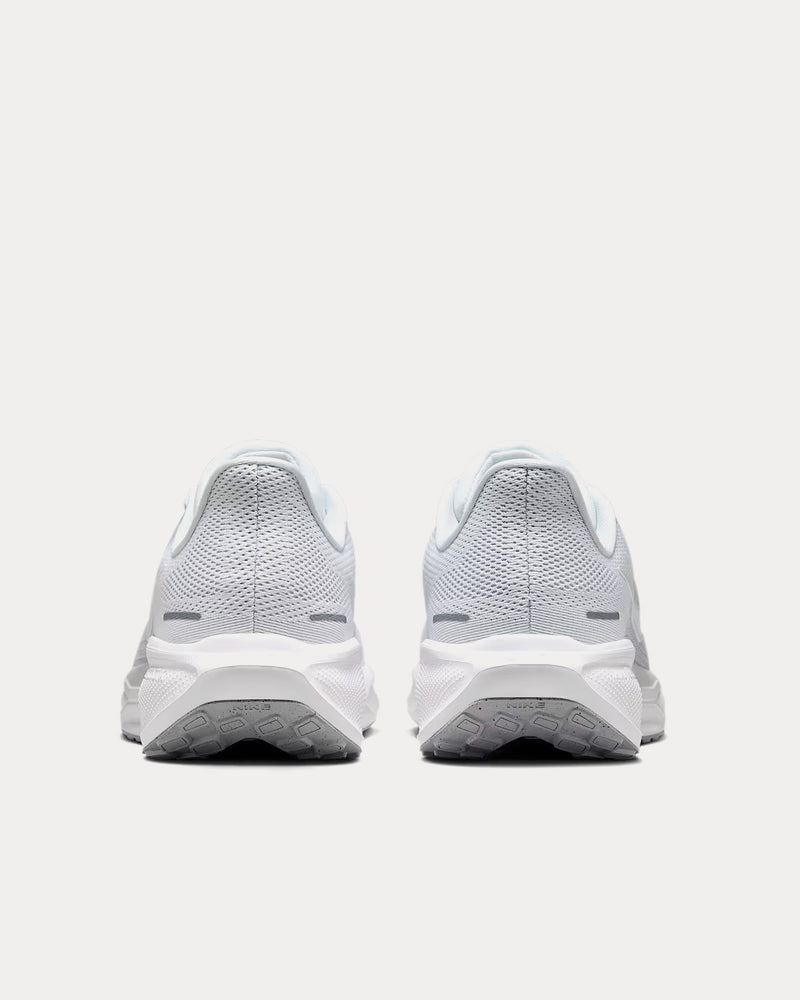 Nike Pegasus 41 White / Pure Platinum / Metallic Silver / White Running Shoes - 4