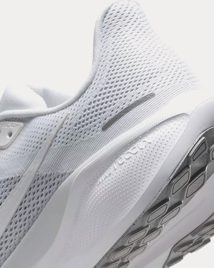 Nike Pegasus 41 White / Pure Platinum / Metallic Silver / White Running Shoes - 5