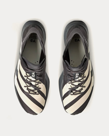 Y-3 Adios Pro 4 Utility Black / Utility Black / Off White Running Shoes - 2