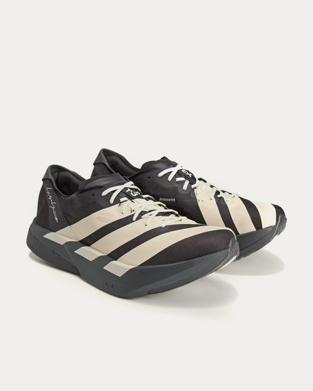 Y-3 Adios Pro 4 Utility Black / Utility Black / Off White Running Shoes - 3