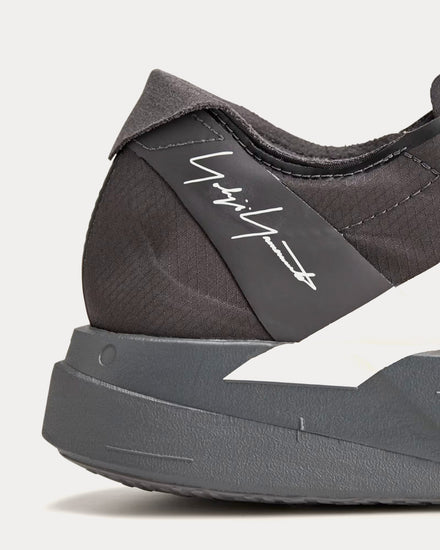 Y-3 Adios Pro 4 Utility Black / Utility Black / Off White Running Shoes - 6