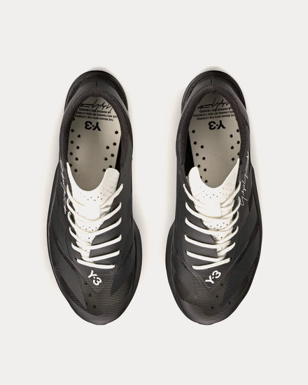 Y-3 Adizero RC6 Black / Black / Off White Running Shoes - 2