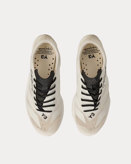 Y-3 Adizero RC6 Off White / Off White / Black Running Shoes - 2