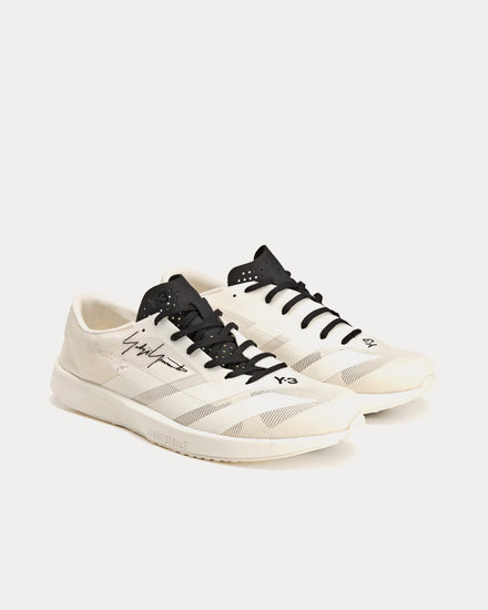 Y-3 Adizero RC6 Off White / Off White / Black Running Shoes - 3