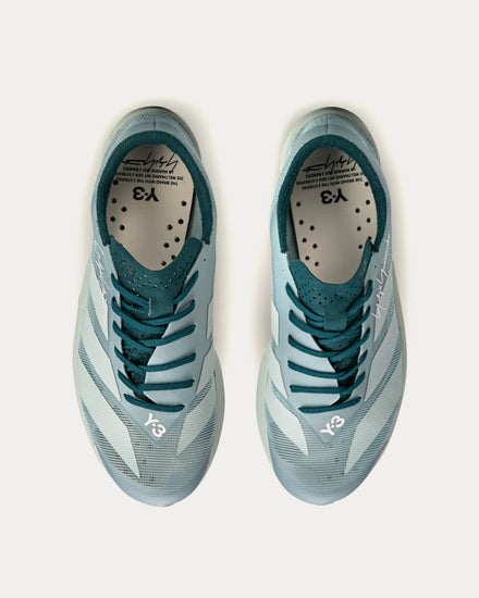 Y-3 Adizero RC6 Off White / Wonder Sage / Aurora Ivy Running Shoes - 2