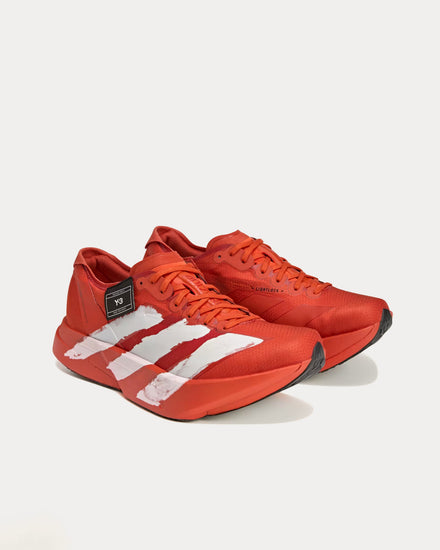 Y-3 Adios Pro 4 Orange / Orange / Orbit Grey Running Shoes - 3