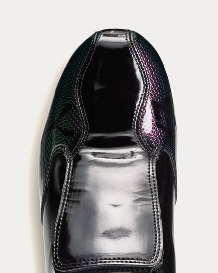 Y-3 F50 AOP Black / Black / Utility Black Slip On Sneakers - 6