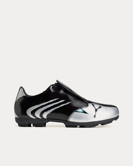 Y-3 F50 AOP Silver Metallic / Black / Utility Black Slip On Sneakers - 1