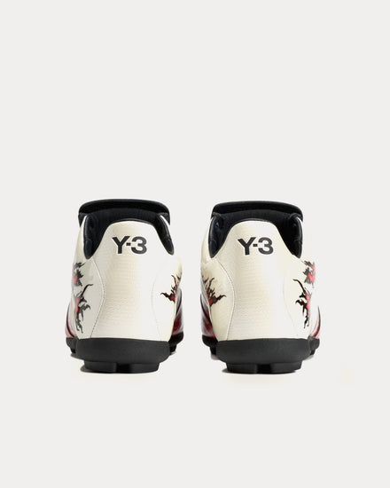 Y-3 F50 Tunit Black / Off White / Active Maroon Slip On Sneakers - 4