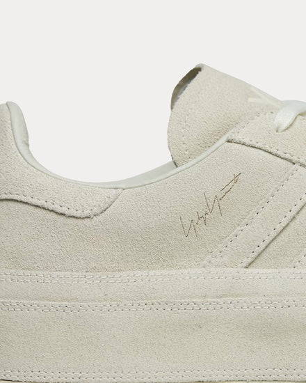 Y-3 Gazelle Suede Off White / Off White / Off White Low Top Sneakers - 2