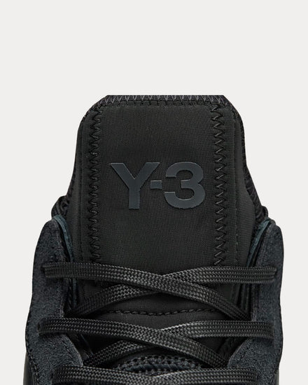 Y-3 Kaiwa Black / Off White / Bliss Mid Top Sneakers - 2