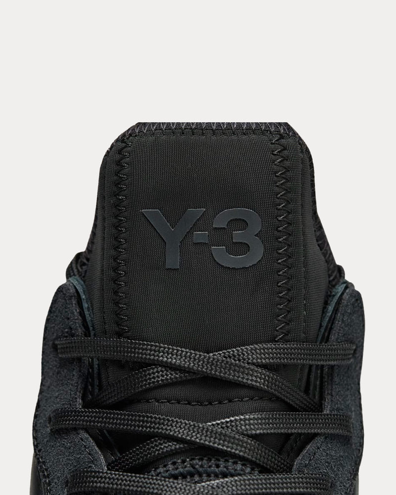 Y-3 Kaiwa Black / Off White / Bliss Mid Top Sneakers - 2