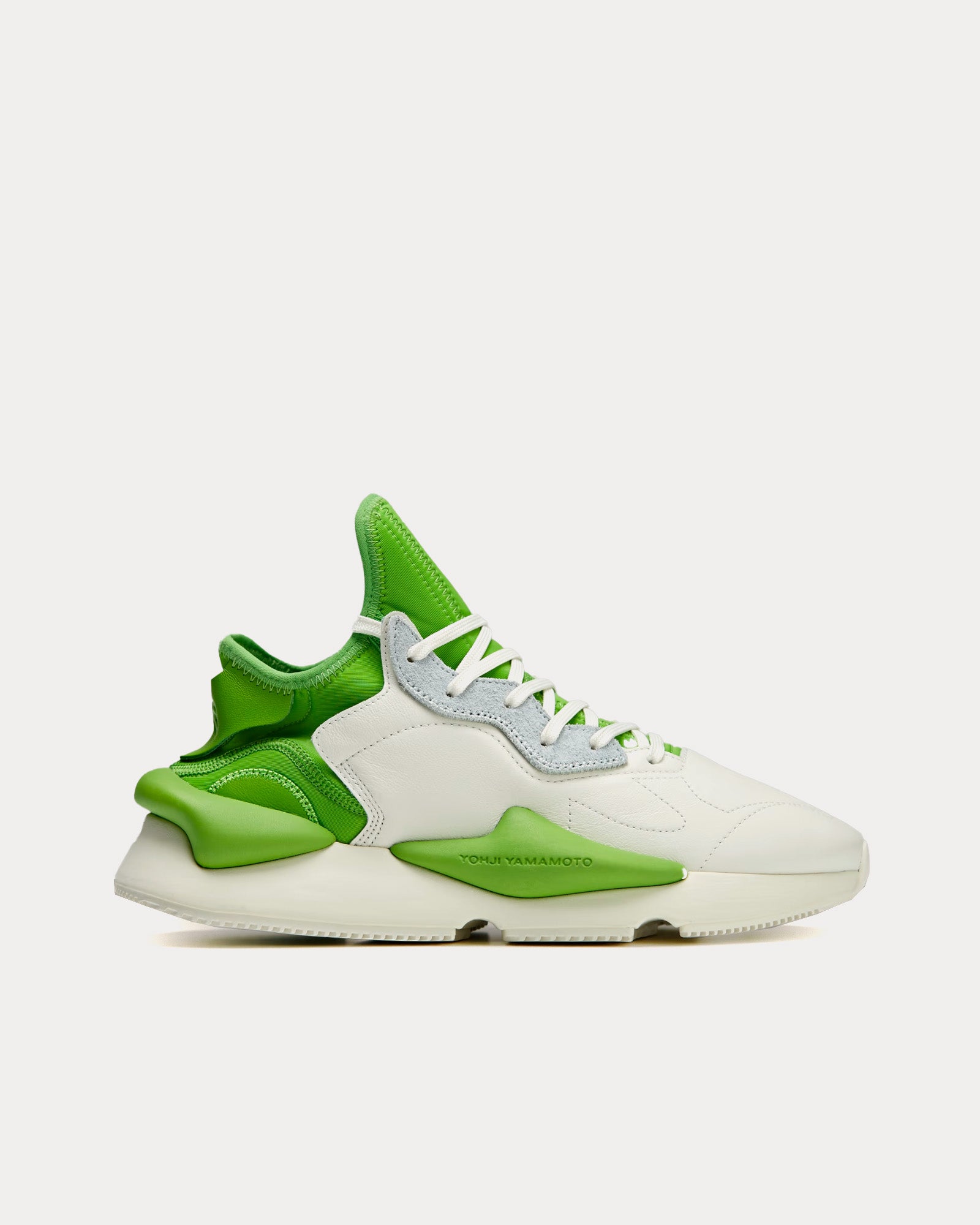 Y-3 Unisex Kaiwa Off White / Team Rave Green / Wonder Silver Low 
