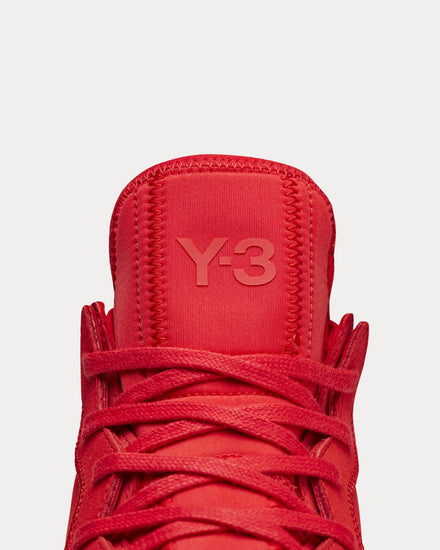 Y-3 Kaiwa Unity Ink / Lush Red / Off White Low Top Sneakers - 2