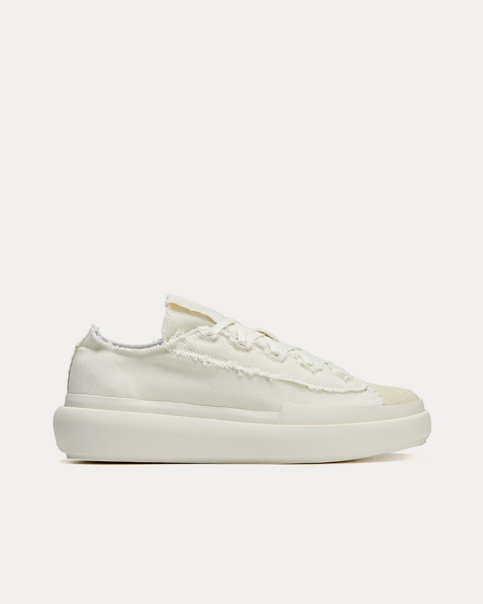 Y-3 - NIzza Low Off White / Off White / Off White Low Top Sneakers