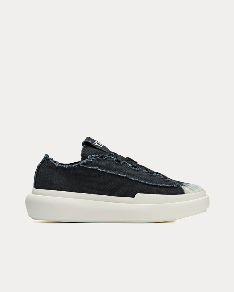 Y-3 Nizza Low Black / Black / Off White Low Top Sneakers - 1