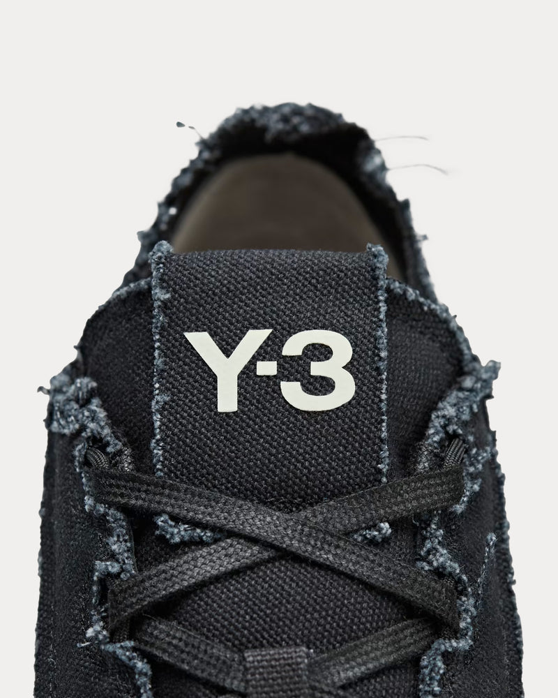 Y-3 Nizza Low Black / Black / Off White Low Top Sneakers - 2