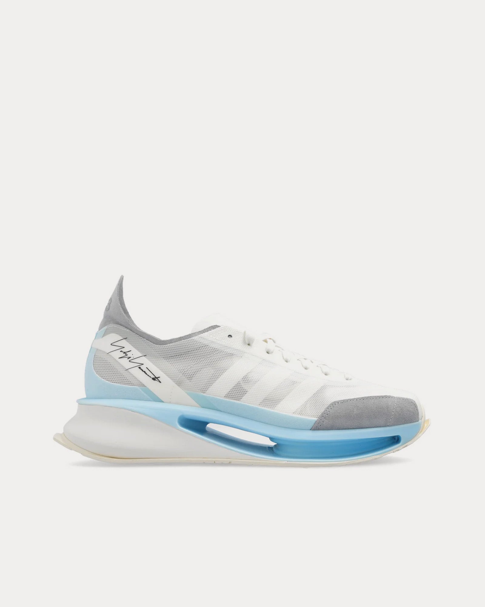 Y-3 - S-Gendo Run Off White / Grey / Light Blue Running Shoes