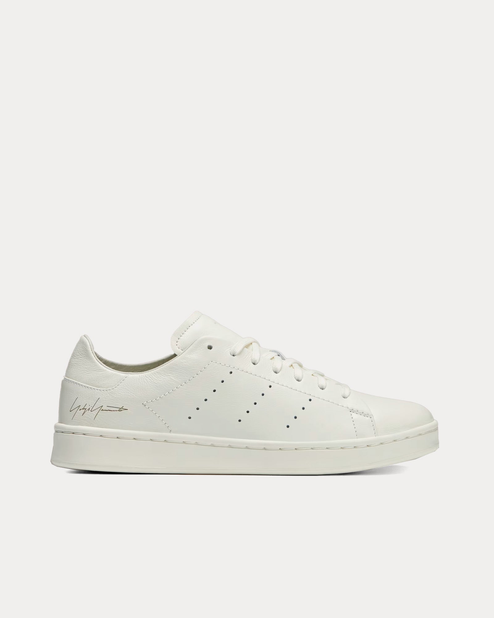 Y-3 - Stan Smith Leather Off White / Off White / Off White Low Top Sneakers
