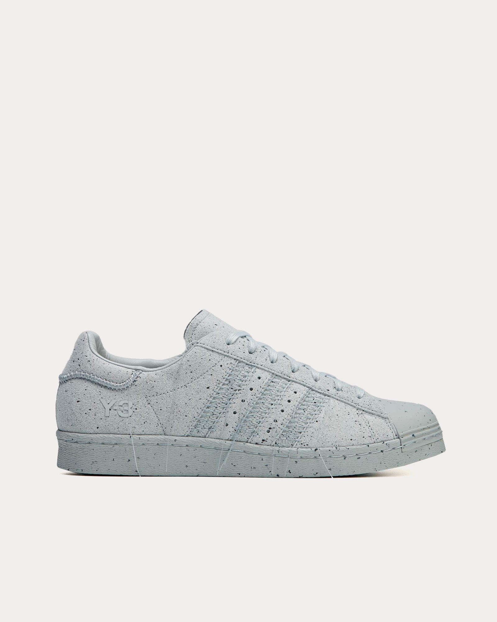 Y-3 Unisex Superstar Clear Onix / Clear Onix / Carbon Low Top Sneakers