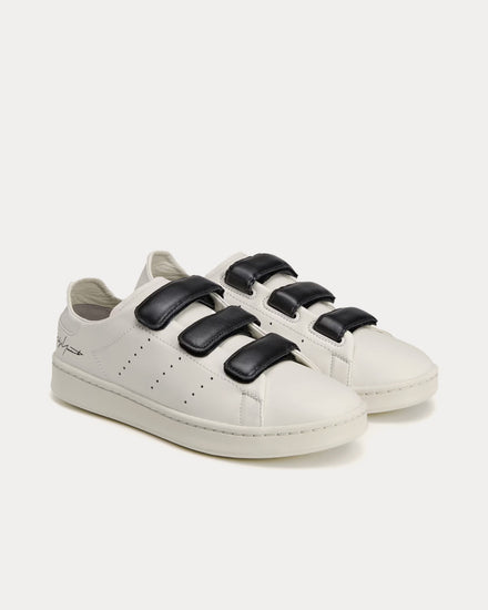 Y-3 Stan Smith Hook-and-Loop Orbit Grey / Orbit Grey / Black Low Top Sneakers - 3