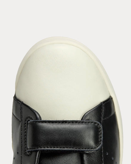 Y-3 Stan Smith Hook-and-Loop Black / Black / Talc Low Top Sneakers - 2