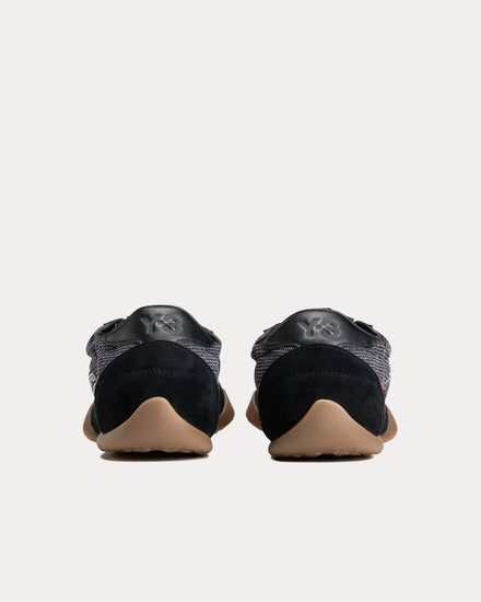 Y-3 Tokyo Warped Black / Active Maroon / Gum Low Top Sneakers - 4