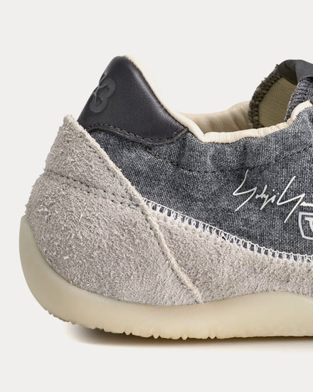 Y-3 Tokyo Warped Grey Five / Light Solid Grey / Off White Low Top Sneakers - 6