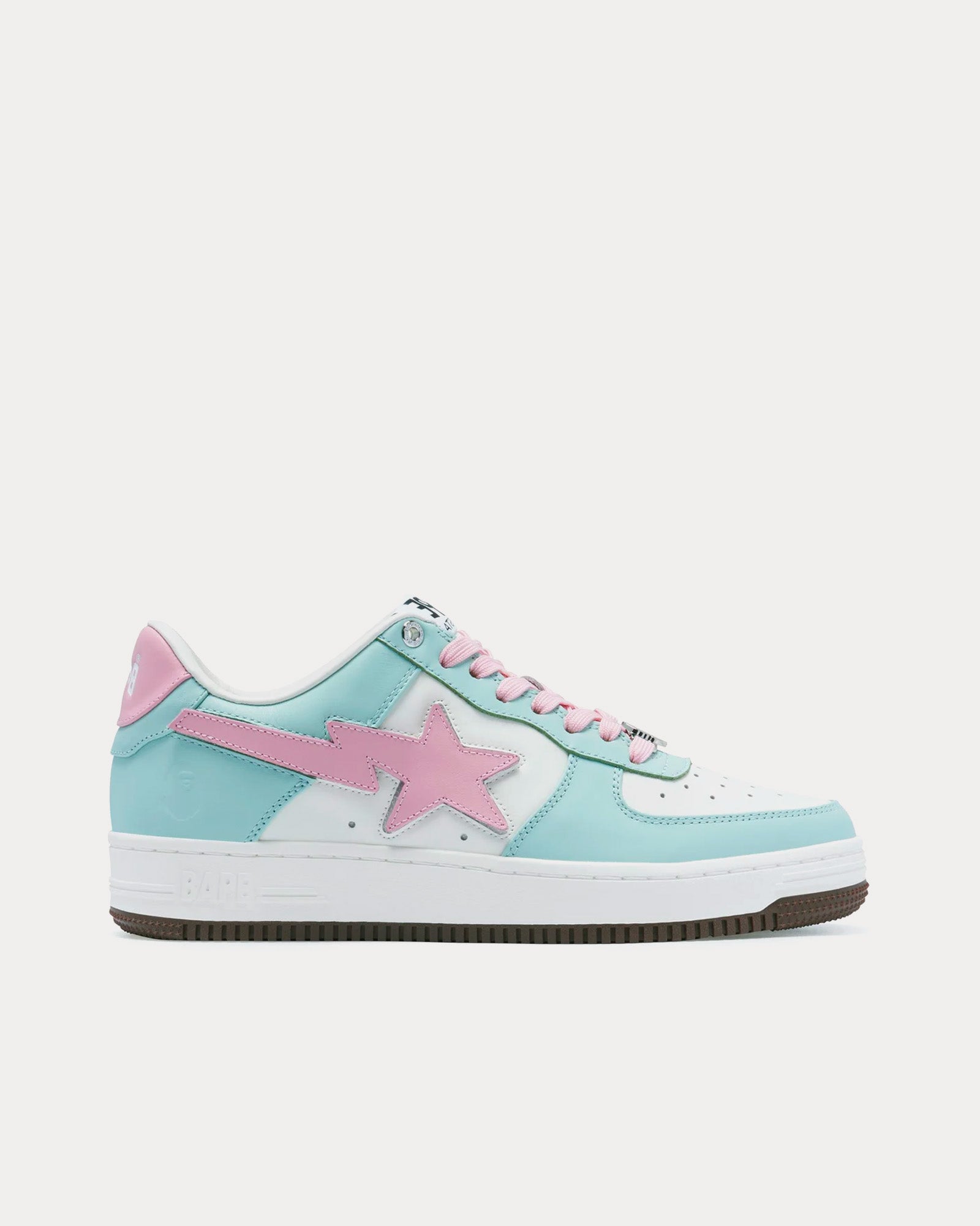 A Bathing APE Men's Bape Sta #4 Blue / Multi Low Top Sneakers