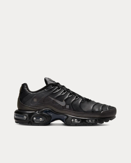 NIKE Air Max Plus ブラック Nike Men's Air Max Plus 98 Leather Black / Black / Black Low