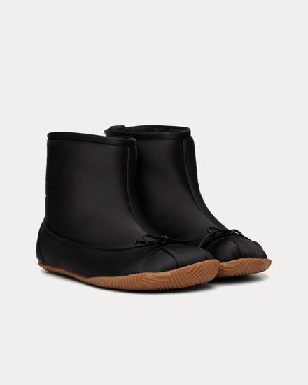 Abra Baby Satin Black Boots - 2